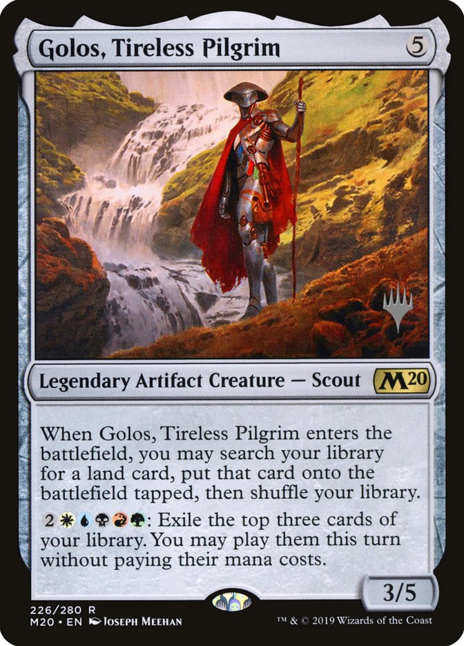 Golos, Tireless Pilgrim (Promo Pack) [Core Set 2020 Promos] | Good Games Cannington