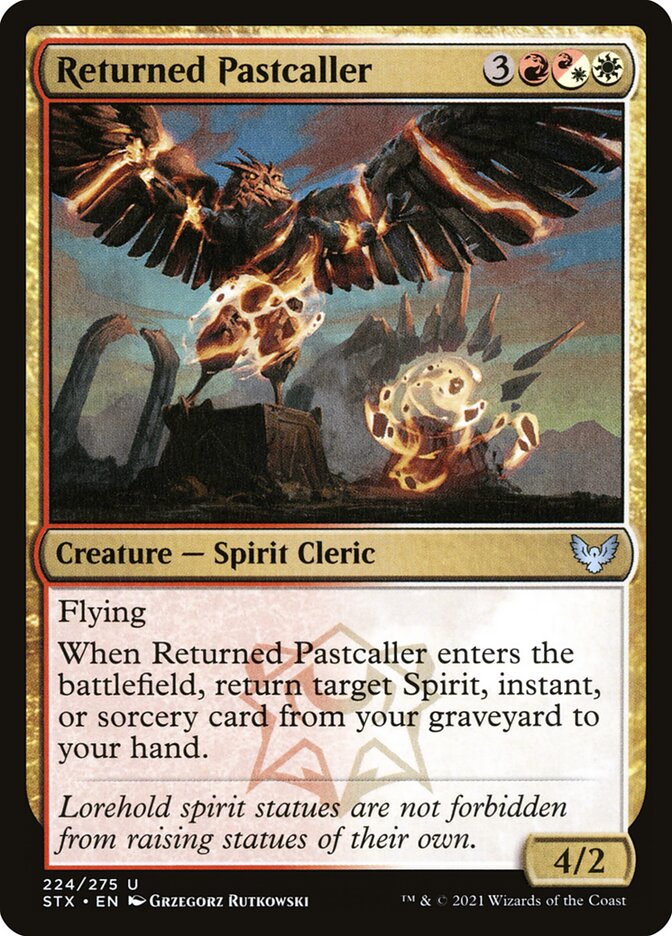Returned Pastcaller 224/275 (Strixhaven: School of Mages)  | Good Games Cannington