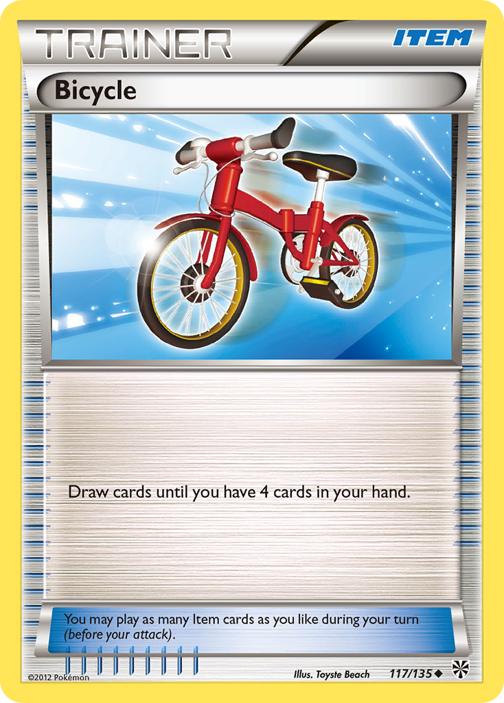 Bicycle (117/135) [Black & White: Plasma Storm] | Good Games Cannington