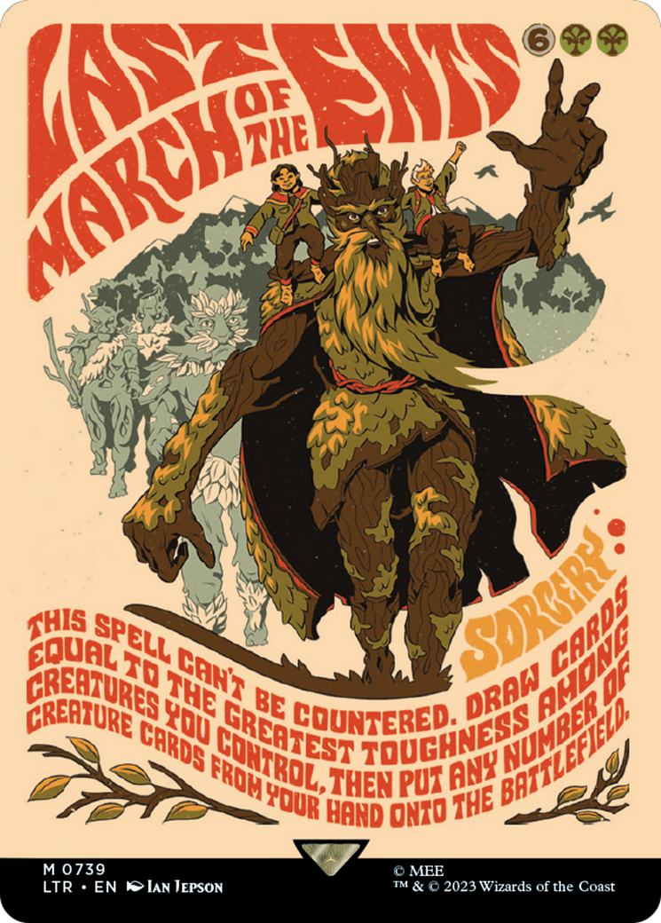 Last March of the Ents (Borderless Poster) [The Lord of the Rings: Tales of Middle-Earth] | Good Games Cannington
