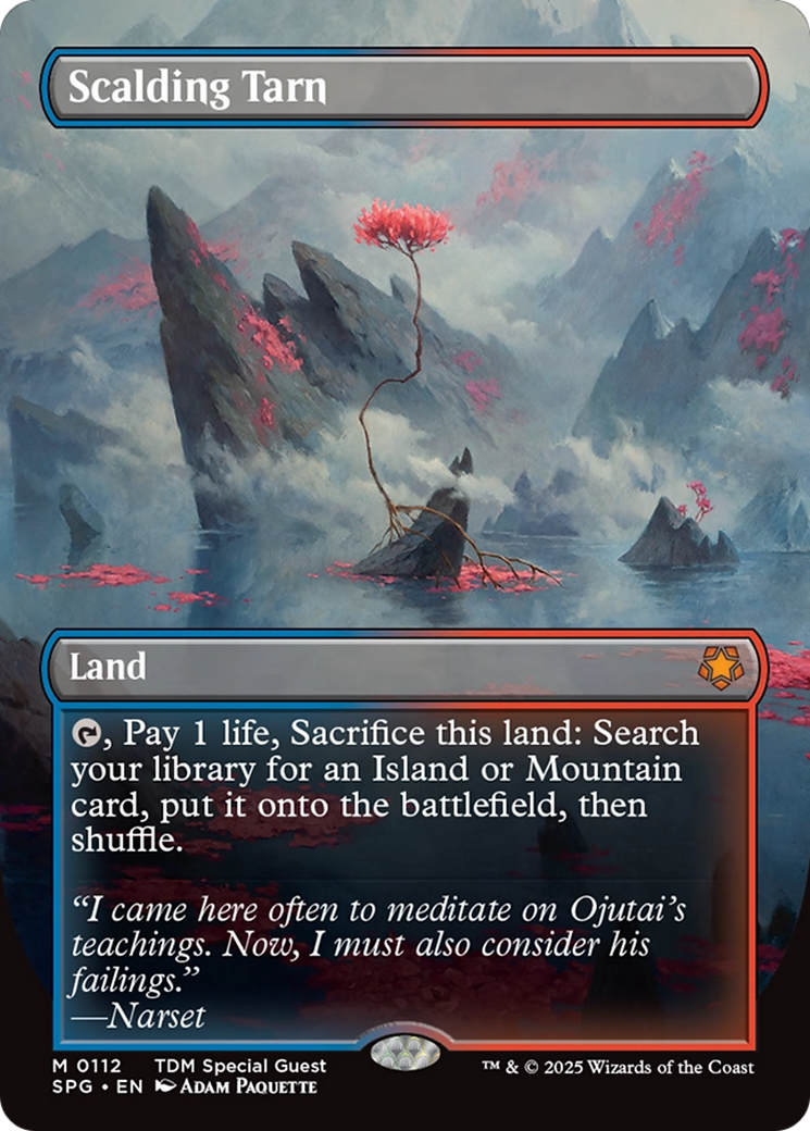 Scalding Tarn (Borderless) [Tarkir: Dragonstorm Special Guests] | Good Games Cannington
