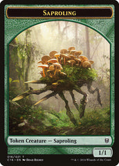 Saproling (016) // Spirit (006) Double-Sided Token [Commander 2016 Tokens] | Good Games Cannington