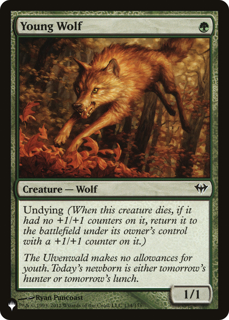Young Wolf [The List] | Good Games Cannington