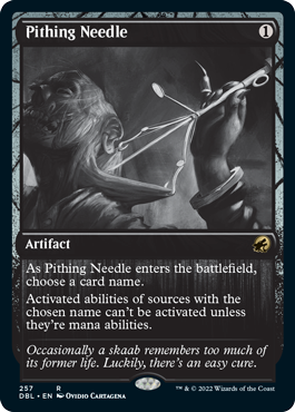 Pithing Needle [Innistrad: Double Feature] | Good Games Cannington