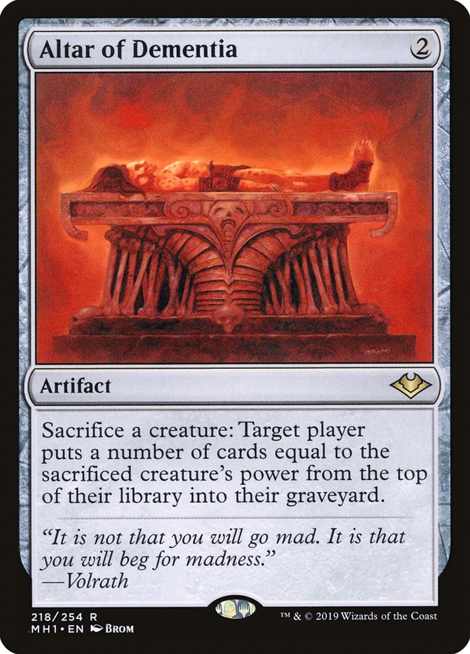 Altar of Dementia [Modern Horizons] | Good Games Cannington