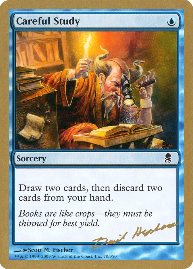 Careful Study (Dave Humpherys) [World Championship Decks 2003] | Good Games Cannington