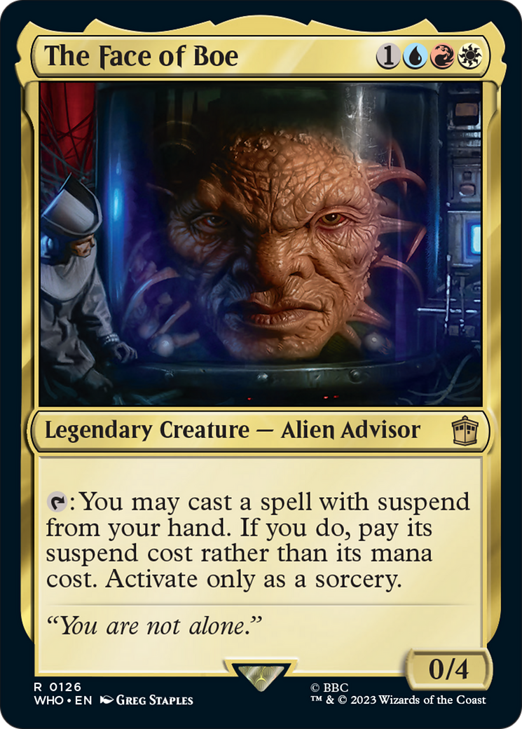The Face of Boe [Doctor Who] | Good Games Cannington