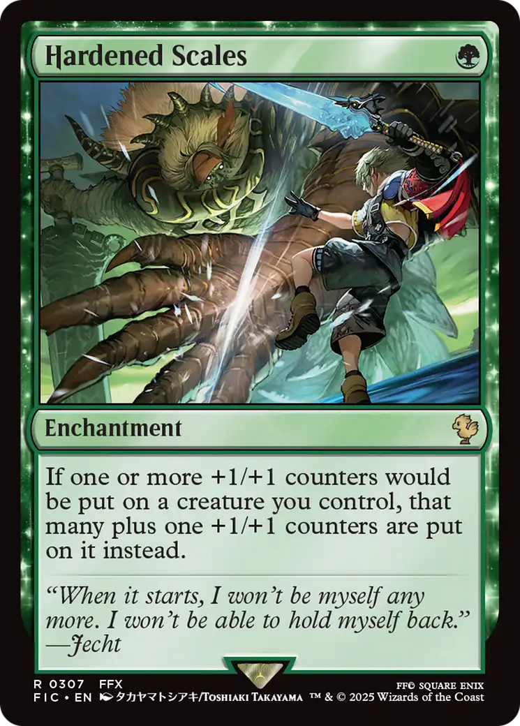 Hardened Scales [FINAL FANTASY Commander] | Good Games Cannington