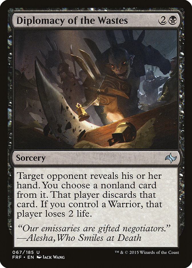 Diplomacy of the Wastes 67 (Fate Reforged)  | Good Games Cannington