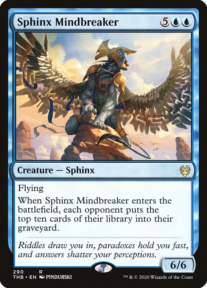 Sphinx Mindbreaker 290 (Theros Beyond Death)  | Good Games Cannington