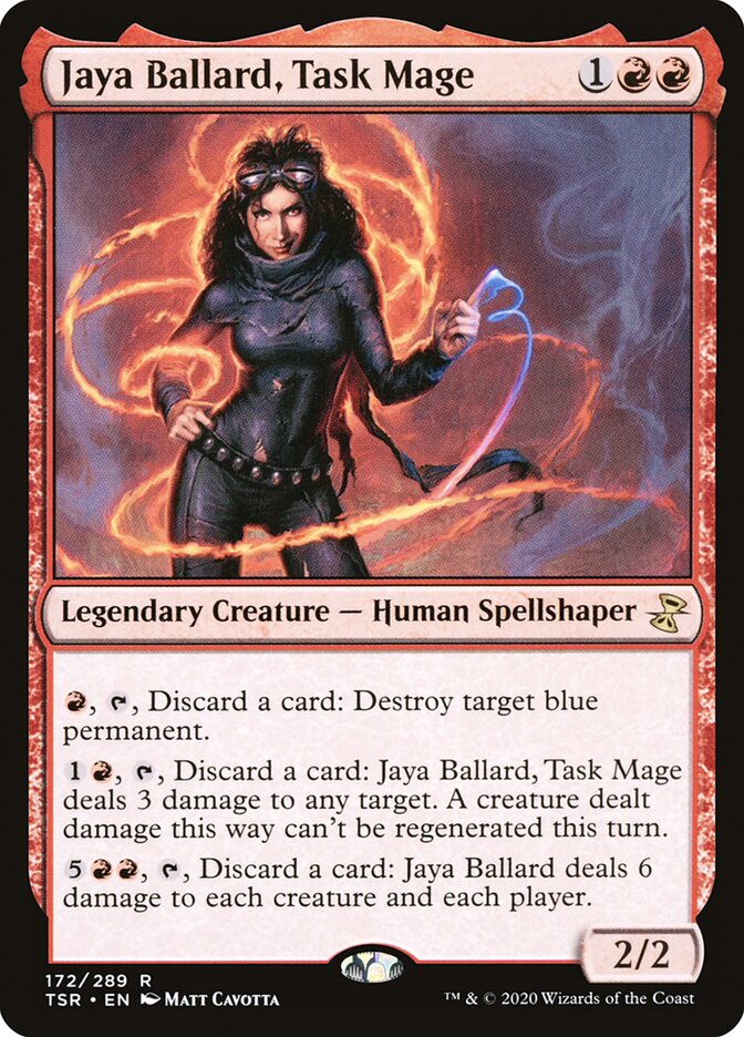Jaya Ballard, Task Mage 172 (Time Spiral: Remastered)  | Good Games Cannington