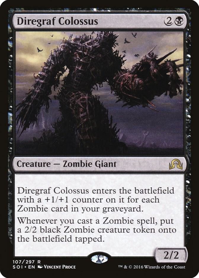 Diregraf Colossus 107 (Shadows over Innistrad)  | Good Games Cannington