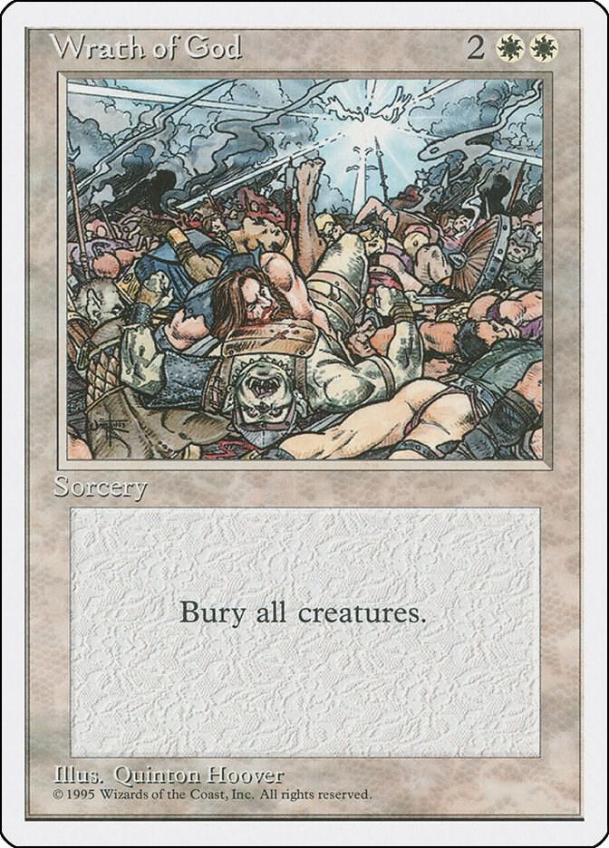 Wrath of God 58/378 (Fourth Edition)  | Good Games Cannington
