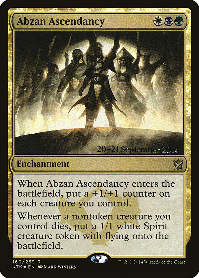 Abzan Ascendancy [Khans of Tarkir Prerelease Promos] | Good Games Cannington