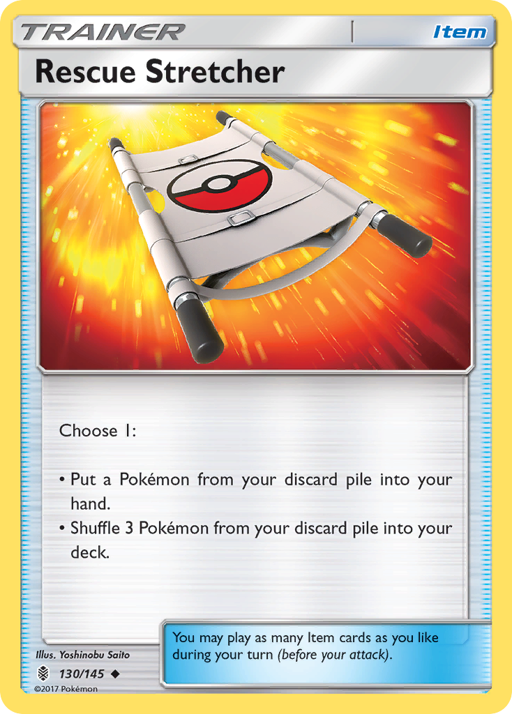Rescue Stretcher (130/145) [Sun & Moon: Guardians Rising] | Good Games Cannington