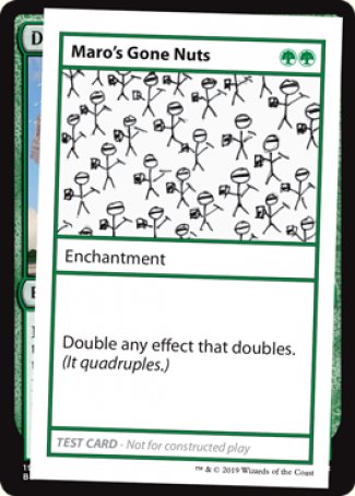 Maro's Gone Nuts (2021 Edition) [Mystery Booster Playtest Cards] | Good Games Cannington