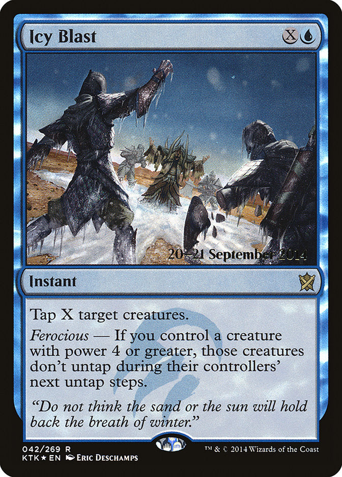 Icy Blast [Khans of Tarkir Prerelease Promos] | Good Games Cannington