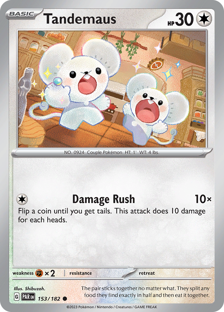 Tandemaus (153/182) [Scarlet & Violet: Paradox Rift] | Good Games Cannington