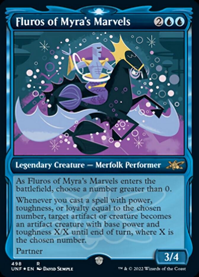 Fluros of Myra's Marvels (Showcase) (Galaxy Foil) [Unfinity] | Good Games Cannington