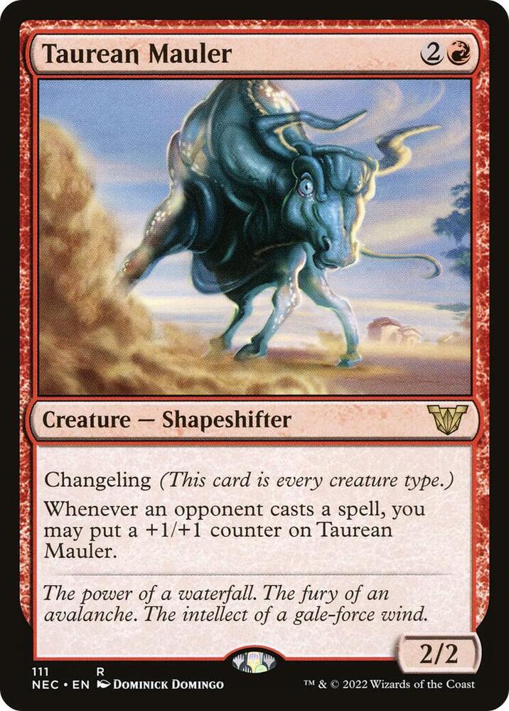 Taurean Mauler 111/38 (Commander: Kamigawa: Neon Dynasty)  | Good Games Cannington