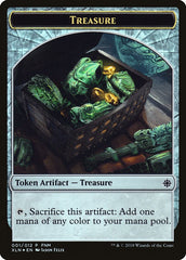 Merfolk // Treasure Double-Sided Token [Friday Night Magic 2018] | Good Games Cannington