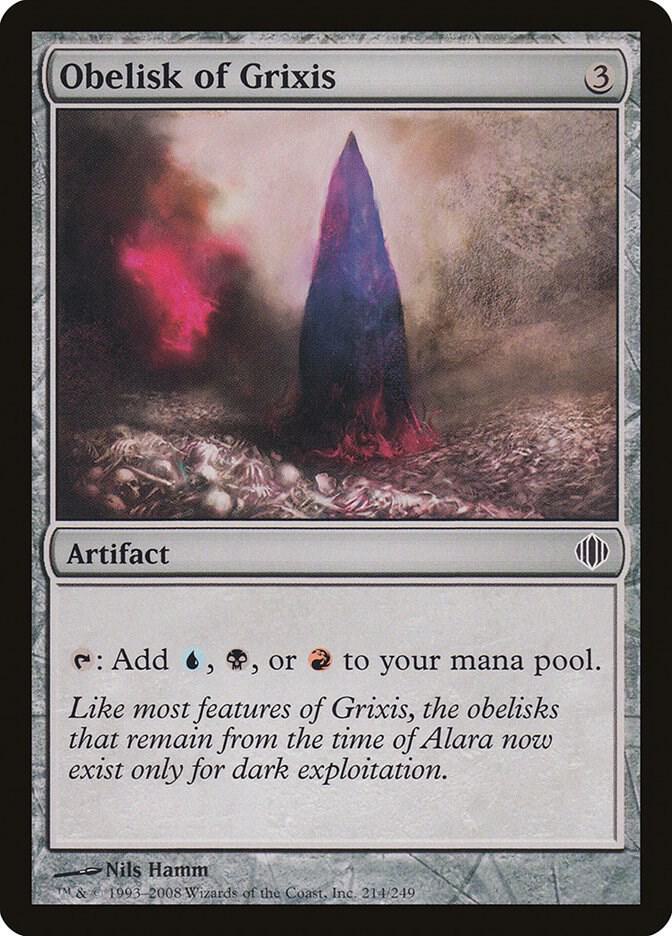 Obelisk of Grixis 214/249 (Shards of Alara)  | Good Games Cannington