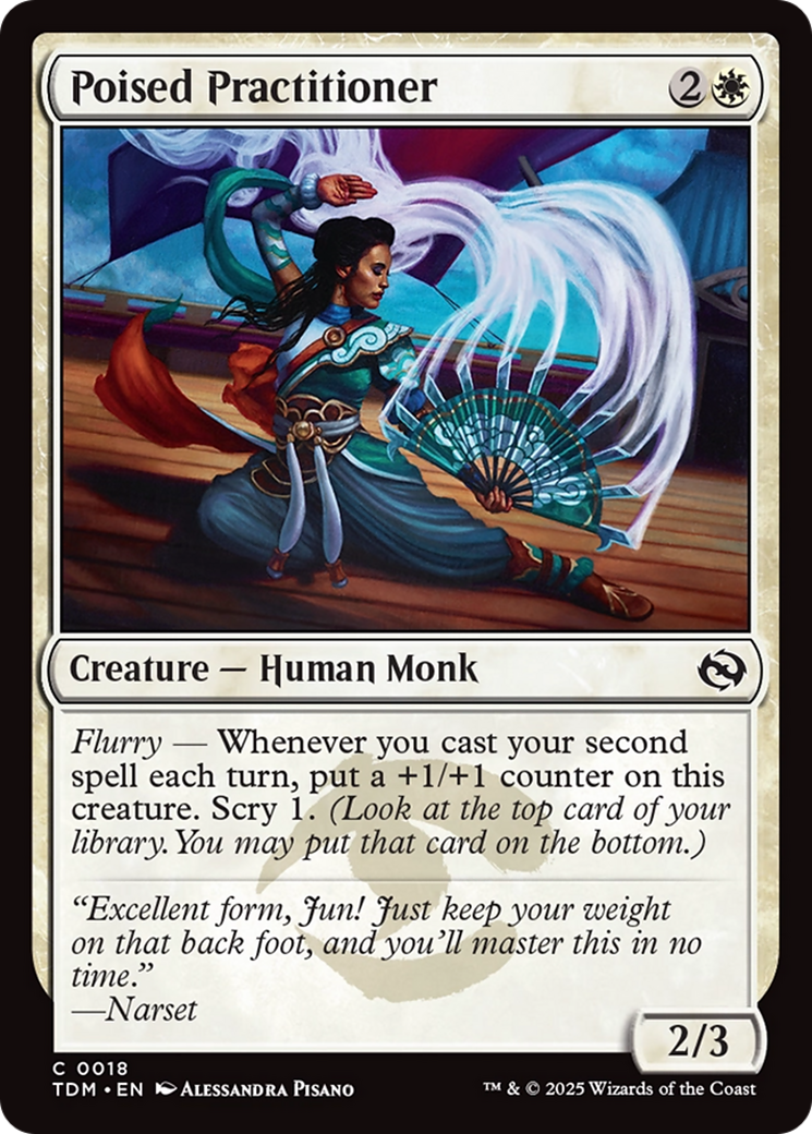 Poised Practitioner [Tarkir: Dragonstorm] | Good Games Cannington
