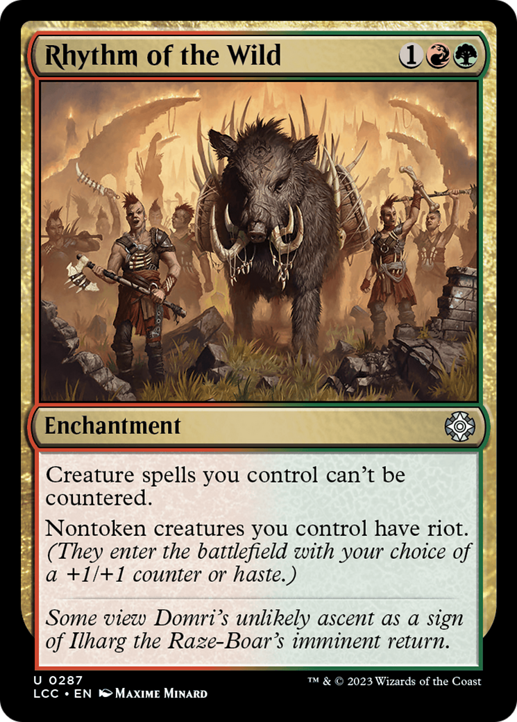 Rhythm of the Wild [The Lost Caverns of Ixalan Commander] | Good Games Cannington