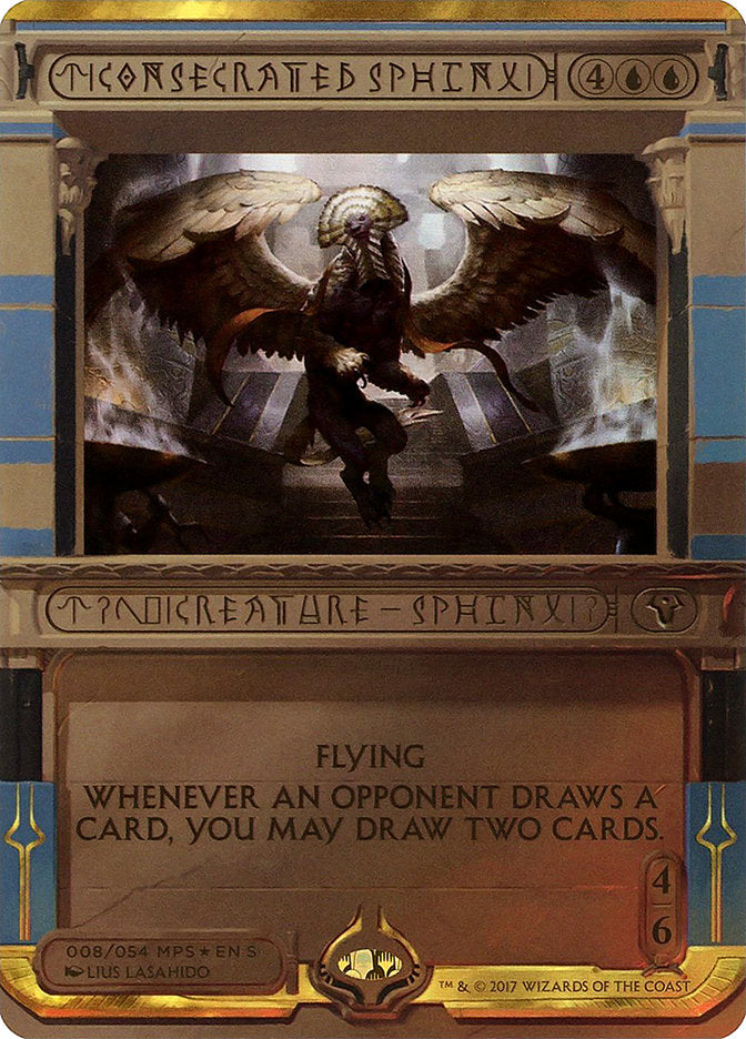 Consecrated Sphinx (Invocation) [Amonkhet Invocations] | Good Games Cannington
