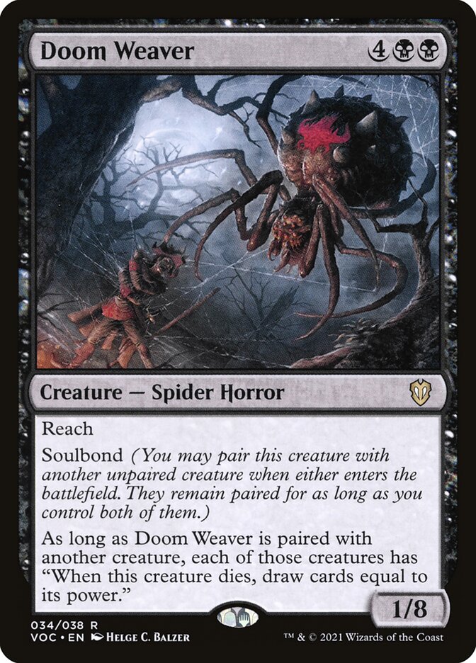 Doom Weaver 34 (Commander: Innistrad: Crimson Vow)  | Good Games Cannington