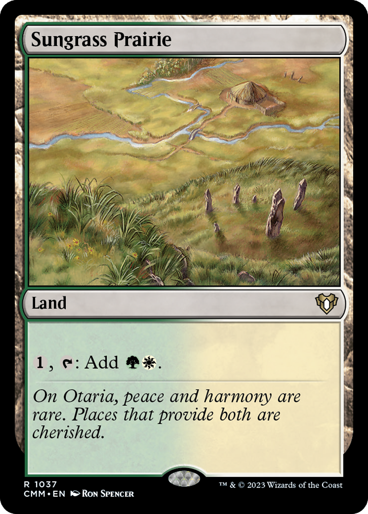 Sungrass Prairie [Commander Masters] | Good Games Cannington