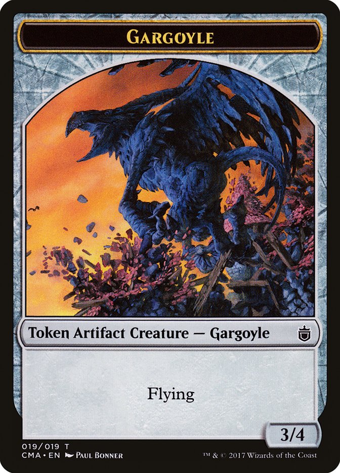 Gargoyle Token [Commander Anthology Tokens] | Good Games Cannington