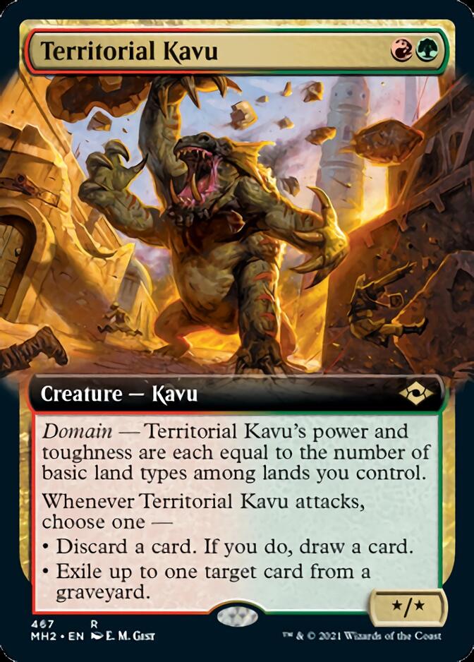 Territorial Kavu (Extended Art) [Modern Horizons 2] | Good Games Cannington