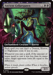 Ancient Cellarspawn (Extended Art) [Duskmourn: House of Horror Commander] | Good Games Cannington