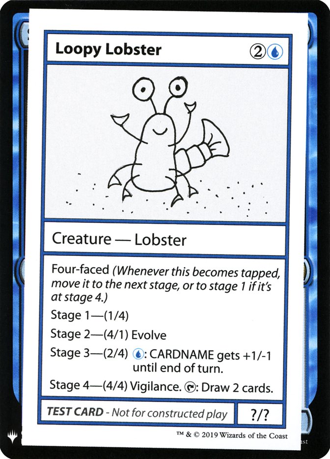 Loopy Lobster [Mystery Booster Playtest Cards] | Good Games Cannington