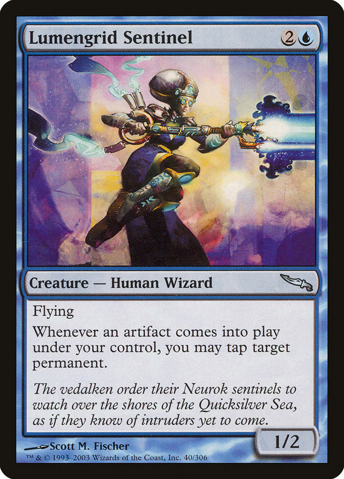 Lumengrid Sentinel 40/306 (Mirrodin)  | Good Games Cannington