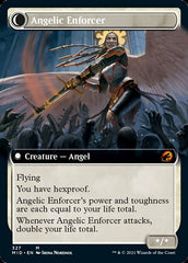 Enduring Angel // Angelic Enforcer (Extended Art) [Innistrad: Midnight Hunt] | Good Games Cannington