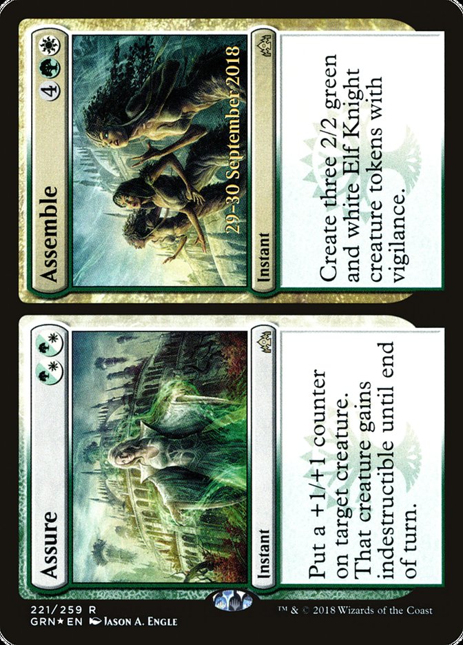 Assure // Assemble [Guilds of Ravnica Prerelease Promos] | Good Games Cannington