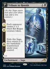 Tribute to Horobi // Echo of Death's Wail (Extended Art) [Kamigawa: Neon Dynasty] | Good Games Cannington