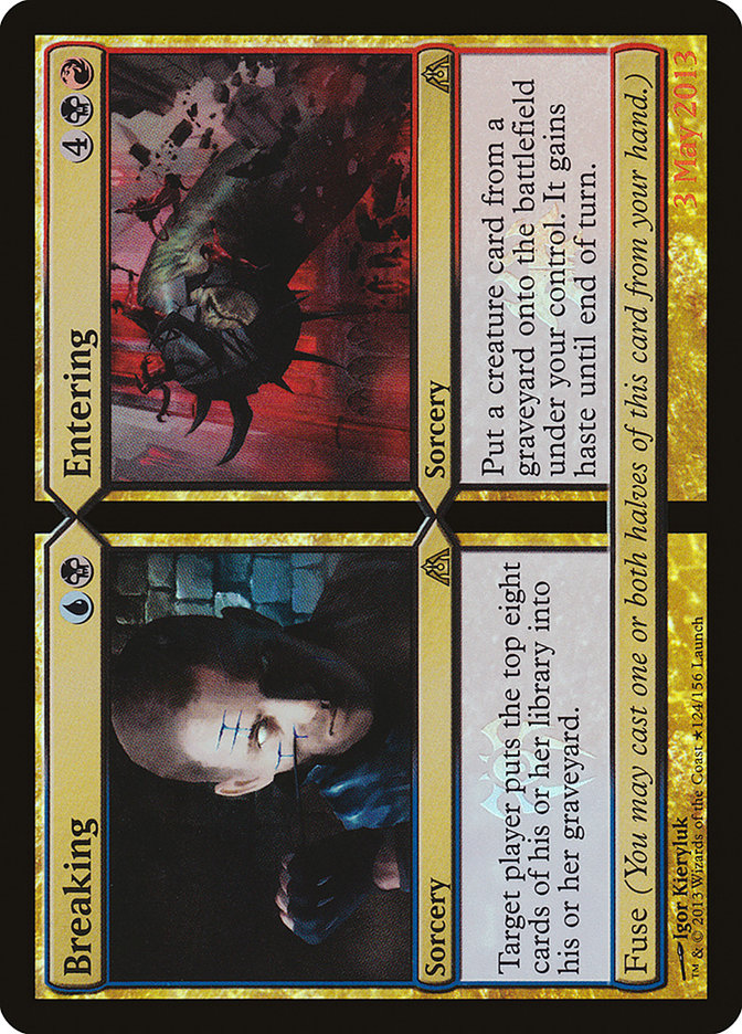 Breaking // Entering (Launch) [Dragon's Maze Promos] | Good Games Cannington