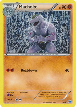 Machoke (14/30) [XY: Trainer Kit 2 - Latios] | Good Games Cannington