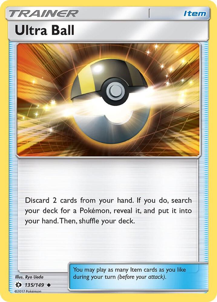 Ultra Ball 135/149 (SM Base Set)  | Good Games Cannington