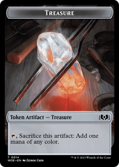 Treasure // Food (0010) Double-Sided Token [Wilds of Eldraine Tokens] | Good Games Cannington