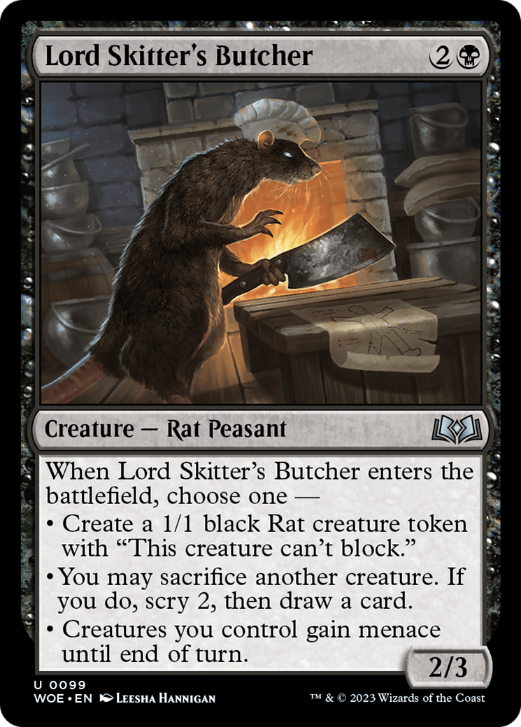 Lord Skitter's Butcher [Wilds of Eldraine] | Good Games Cannington