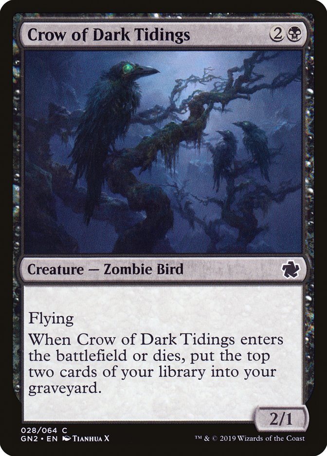 Crow of Dark Tidings [Game Night 2019] | Good Games Cannington