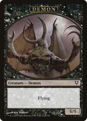 Angel // Demon Double-Sided Token [Avacyn Restored Tokens] | Good Games Cannington