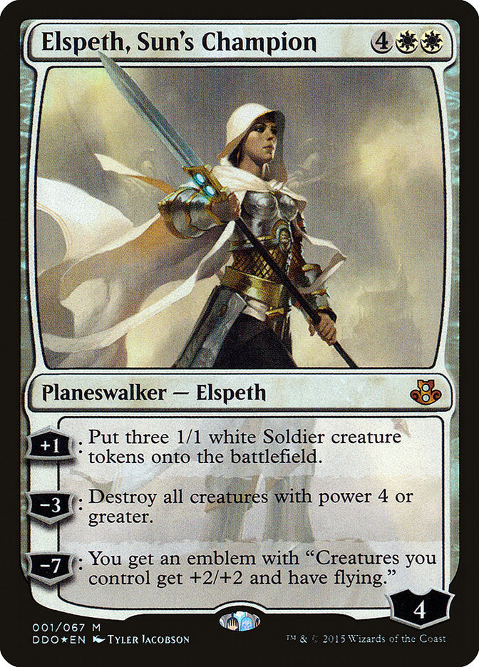 Elspeth, Sun's Champion [Duel Decks: Elspeth vs. Kiora] | Good Games Cannington