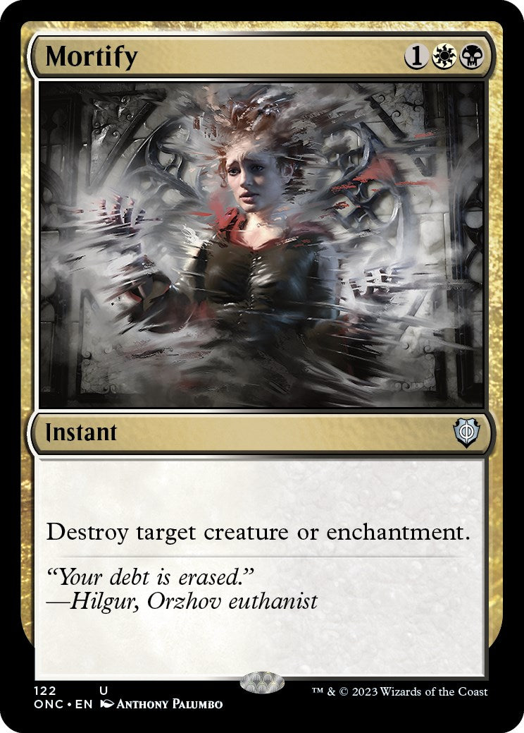 Mortify [Phyrexia: All Will Be One Commander] | Good Games Cannington
