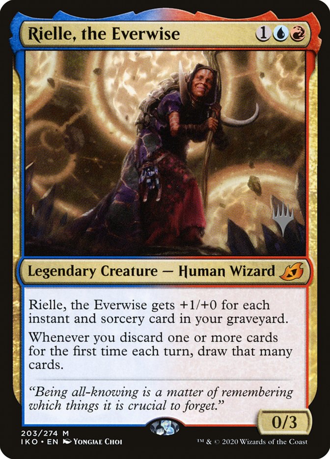 Rielle, the Everwise (Promo Pack) [Ikoria: Lair of Behemoths Promos] | Good Games Cannington