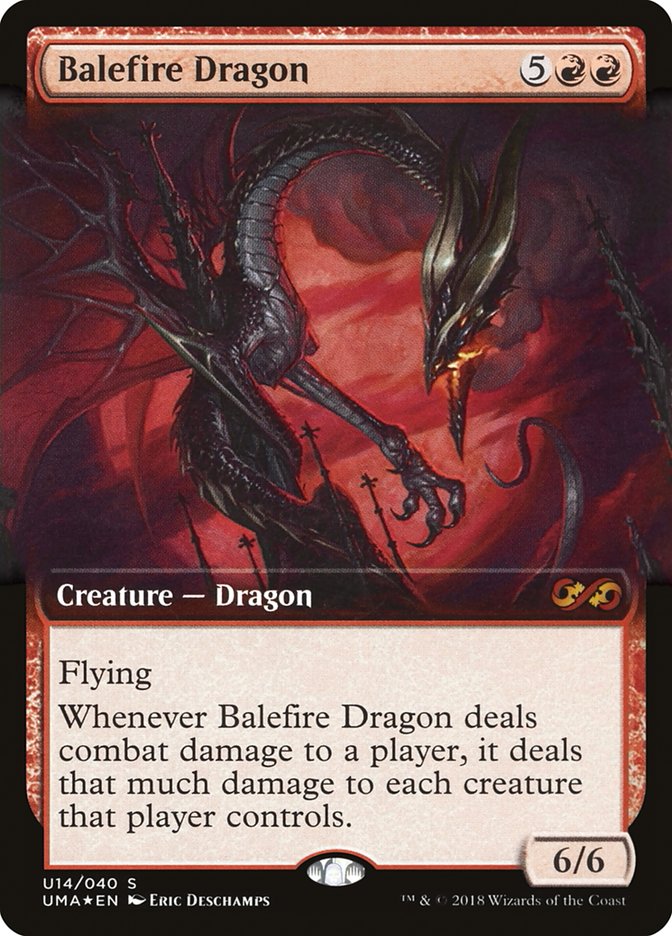 Balefire Dragon (Topper) [Ultimate Masters Box Topper] | Good Games Cannington